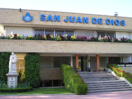 Fachada principal Centro San Juan de Dios en Ciempozuelos